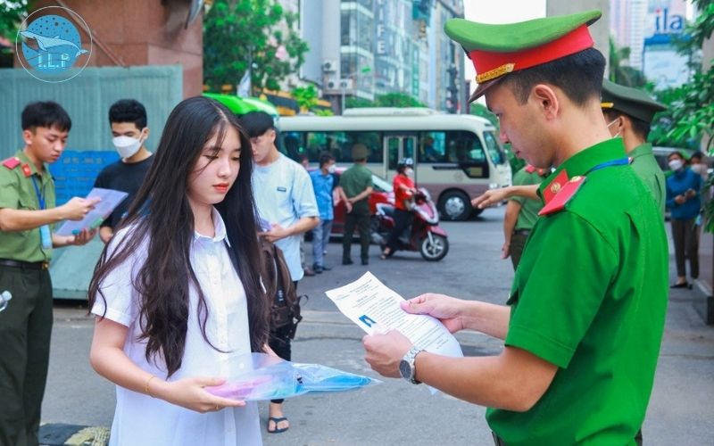 Cách phân bố kiến thức trong đề